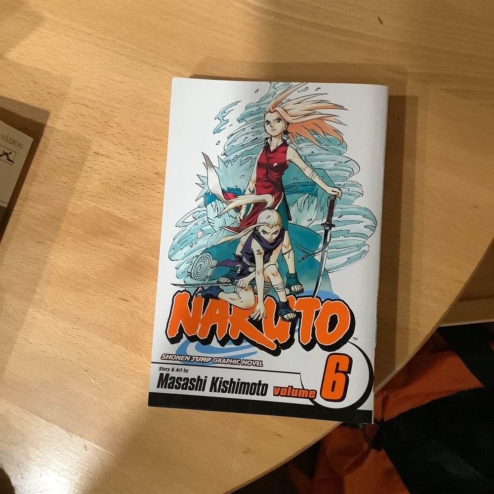 Naruto with this Volume 6 graphic novel.